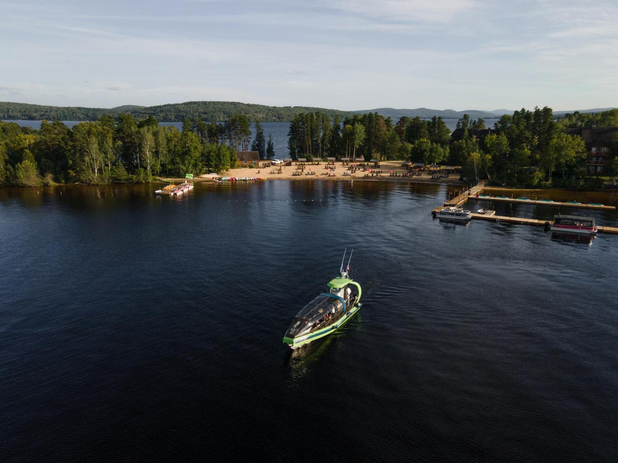 Auberge Du Lac Taureau แซ็งต์-มิเชล-เดส์-แซ็งส์ ภายนอก รูปภาพ